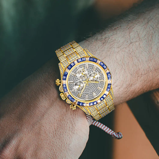 Luxury Gold Men's Watch 