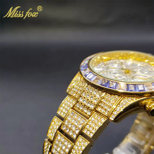 Luxury Gold Men's Watch 