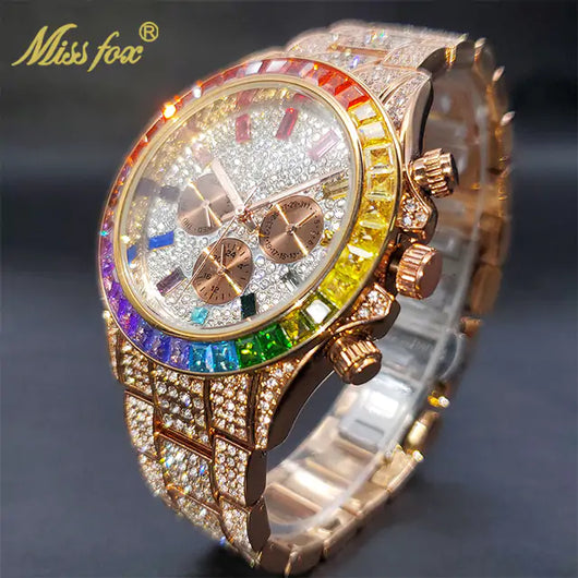 Luxury Gold Men's Watch 