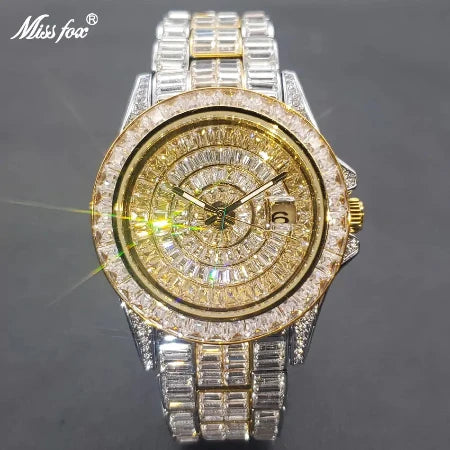 Full Diamond Watch For Men