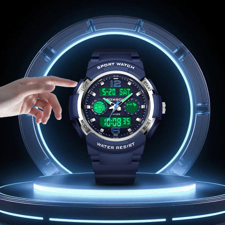 FOXBOX Casual Sports Digital Watch