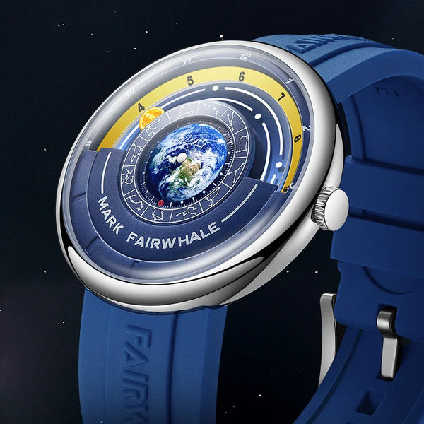 Mark Fairwhale 5700 Silicone Luxury Quartz Watch Business Watch for Men
