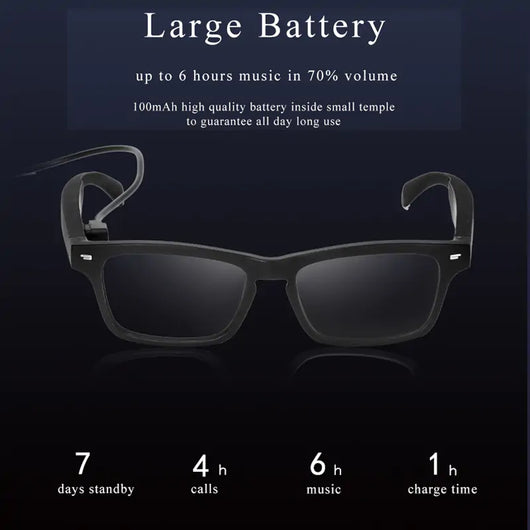 Smart Glasses Wireless Bluetooth 5.0 Sunglasses