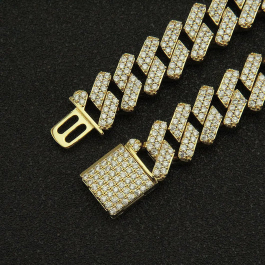 Miami Cuban Link Bracelet - Men's Rock Hip Hop Jewelry - Dahab'sCO