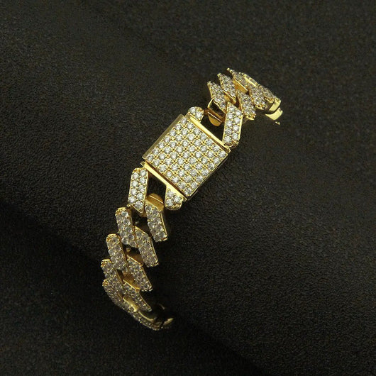 Miami Cuban Link Bracelet - Men's Rock Hip Hop Jewelry - Dahab'sCO