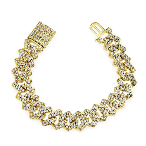 Miami Cuban Link Bracelet - Men's Rock Hip Hop Jewelry - Dahab'sCO