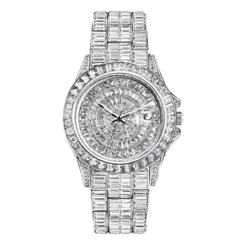 Full Diamond Watch For Men