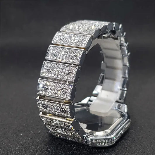 Ice Out Diamond Square Watch 